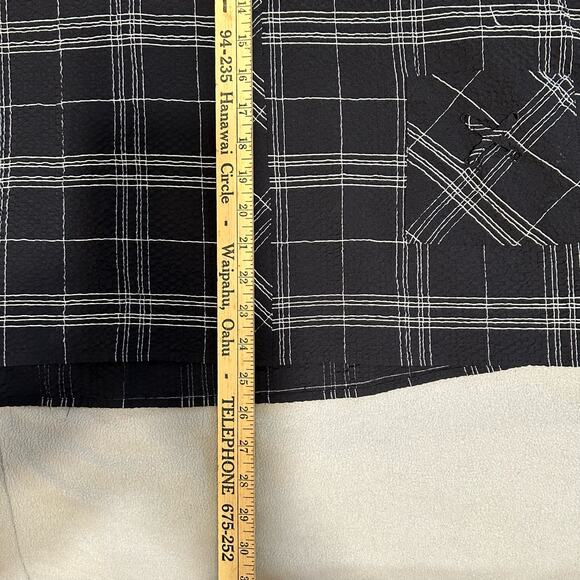 Habitat top sz XXL Crepe black relaxed fit lots of details - Picture 8 of 9